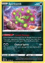 Spiritomb 117/196 - Lost Origin Reverse Holofoil - Poke-Collect