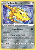 Radiant Steelix 124/196 - SWSH11 Lost Origin Holofoil - Poke-Collect