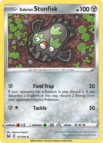 Galarian Stunfisk 127/196 - SWSH11 Lost Origin Reverse Holofoil - Poke-Collect