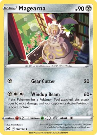 Magearna 128/196 - SWSH11 Lost Origin Reverse Holofoil - Poke-Collect