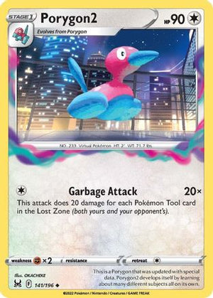 Porygon2 141/196 - SWSH11 Lost Origin - Poke-Collect
