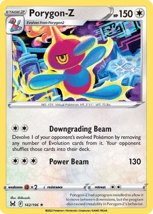 Porygon-Z 142/196 - SWSH11 Lost Origin - Poke-Collect