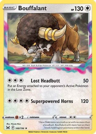 Bouffalant 148/196 - SWSH11 Lost Origin - Poke-Collect