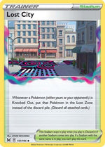 Lost City 161/196 - SWSH11 Lost Origin Reverse Holofoil - Poke-Collect