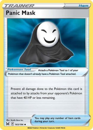 Panic Mask 165/196 - SWSH11 Lost Origin Reverse Holofoil - Poke-Collect