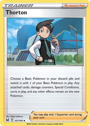 Thorton 167/196 - Lost Origin - Poke-Collect