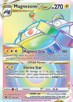 Magnezone VSTAR (Secret) 198/196 - SWSH11 Lost Origin Holofoil - Poke-Collect