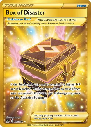 Box of Disaster (Secret) 214/196 - SWSH11 Lost Origin Holofoil - Poke-Collect