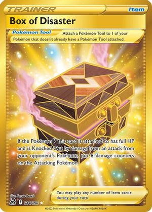 Box of Disaster (Secret) 214/196 - SWSH11 Lost Origin Holofoil - Poke-Collect
