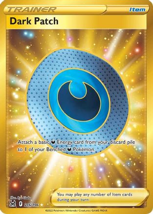 Dark Patch (Secret) 216/196 - SWSH11 Lost Origin Holofoil - Poke-Collect