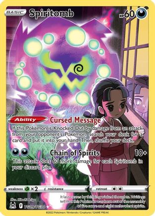 Spiritomb TG09/30 - Lost Origin Trainer Gallery Holofoil - Poke-Collect