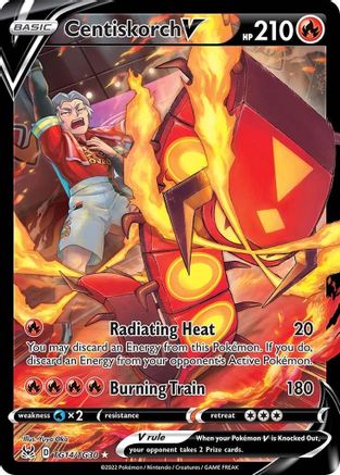 Centiskorch V TG14/30 - SWSH11 Lost Origin Trainer Gallery Holofoil - Poke-Collect