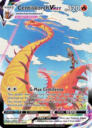 Centiskorch VMAX TG15/30 - SWSH11 Lost Origin Trainer Gallery Holofoil - Poke-Collect