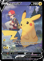 Pikachu V TG16/30 - SWSH11 Lost Origin Trainer Gallery Holofoil - Poke-Collect