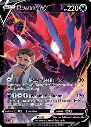 Eternatus V TG21/30 - SWSH11 Lost Origin Trainer Gallery Holofoil - Poke-Collect