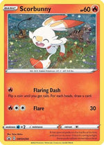 Scorbunny - SWSH244 (Cosmos Holo) SWSH244/307 - SWSH Sword & Shield Promo Cards Holofoil - Poke-Collect