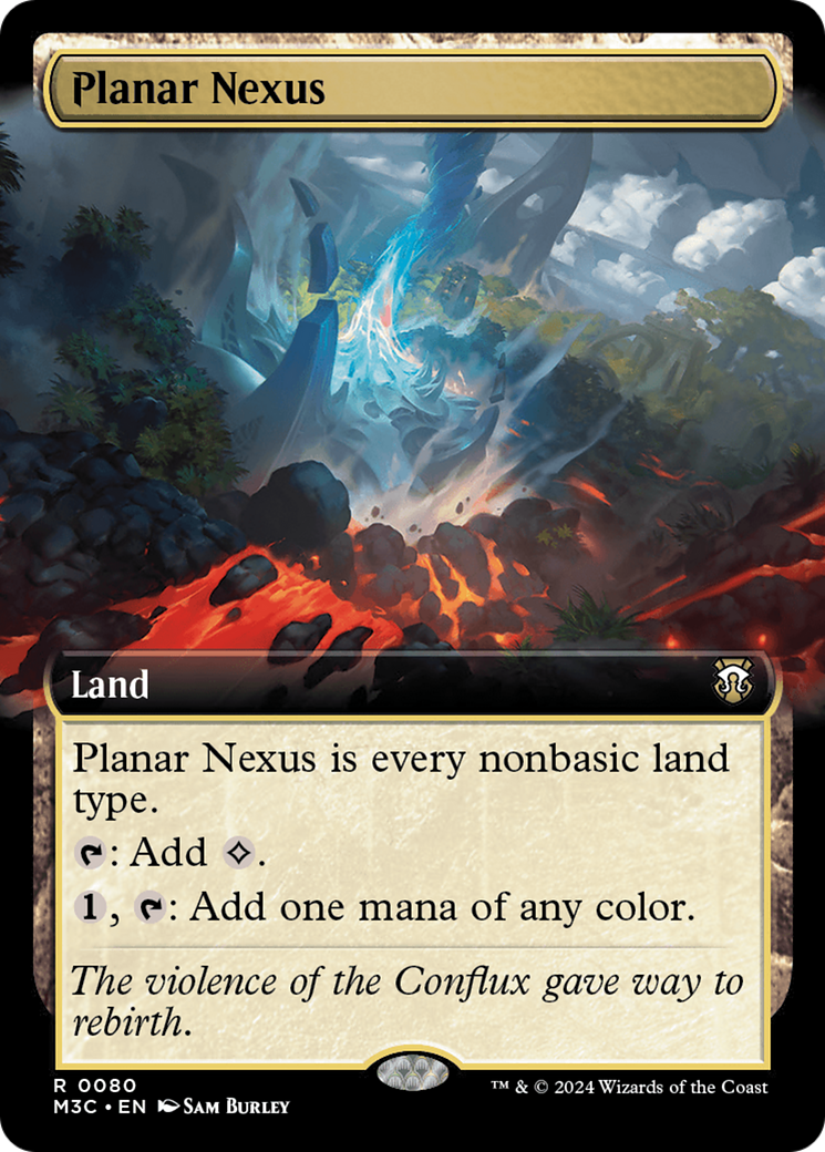 Planar Nexus (Extended Art) (M3C-080) - Modern Horizons 3 Commander: (Extended Art) - Poke-Collect