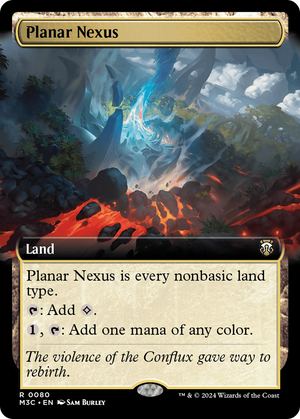 Planar Nexus (Extended Art) (M3C-080) - Modern Horizons 3 Commander: (Extended Art) - Poke-Collect