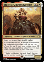 Bruse Tarl, Roving Rancher (OTJ-198) - Outlaws of Thunder Junction Foil - Poke-Collect