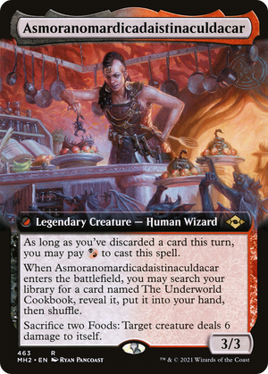 Asmoranomardicadaistinaculdacar (MH2-463) - Modern Horizons 2: (Extended Art) Foil - Poke-Collect