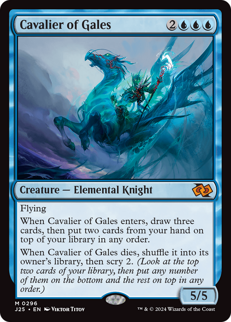 Cavalier of Gales (J25-296) - Foundations Jumpstart - Poke-Collect