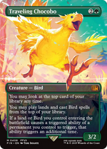 Traveling Chocobo (FIN-406) - FINAL FANTASY (Borderless) Foil - Poke-Collect