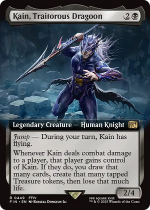 Kain, Traitorous Dragoon (FIN-449) - FINAL FANTASY: (Extended Art) Foil - Poke-Collect