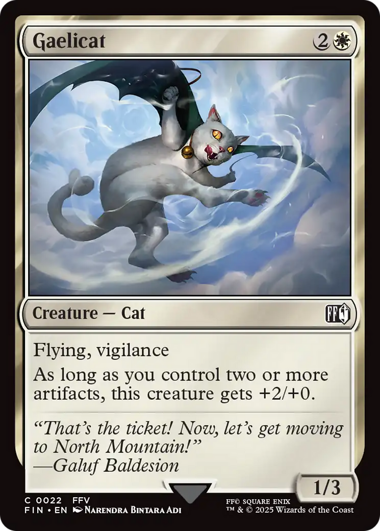 Gaelicat (FIN-022) - FINAL FANTASY Foil - Poke-Collect