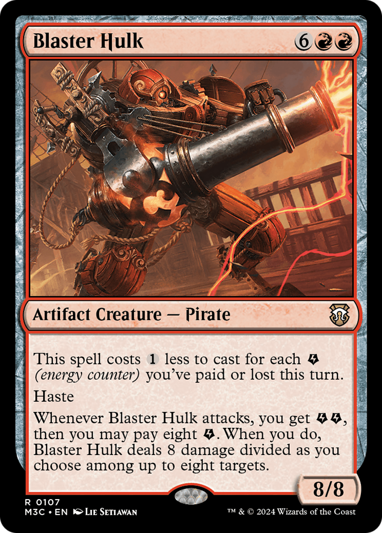 Blaster Hulk (M3C-107) - Modern Horizons 3 Commander - Poke-Collect