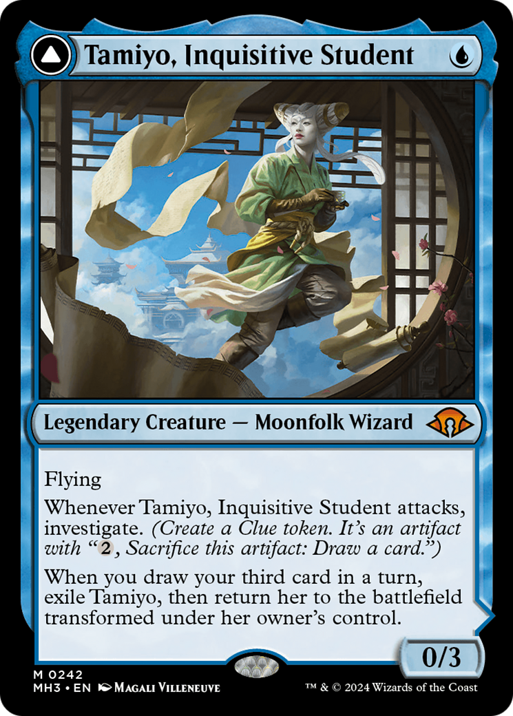 Tamiyo, Inquisitive Student (MH3-242) - Modern Horizons 3 Foil - Poke-Collect