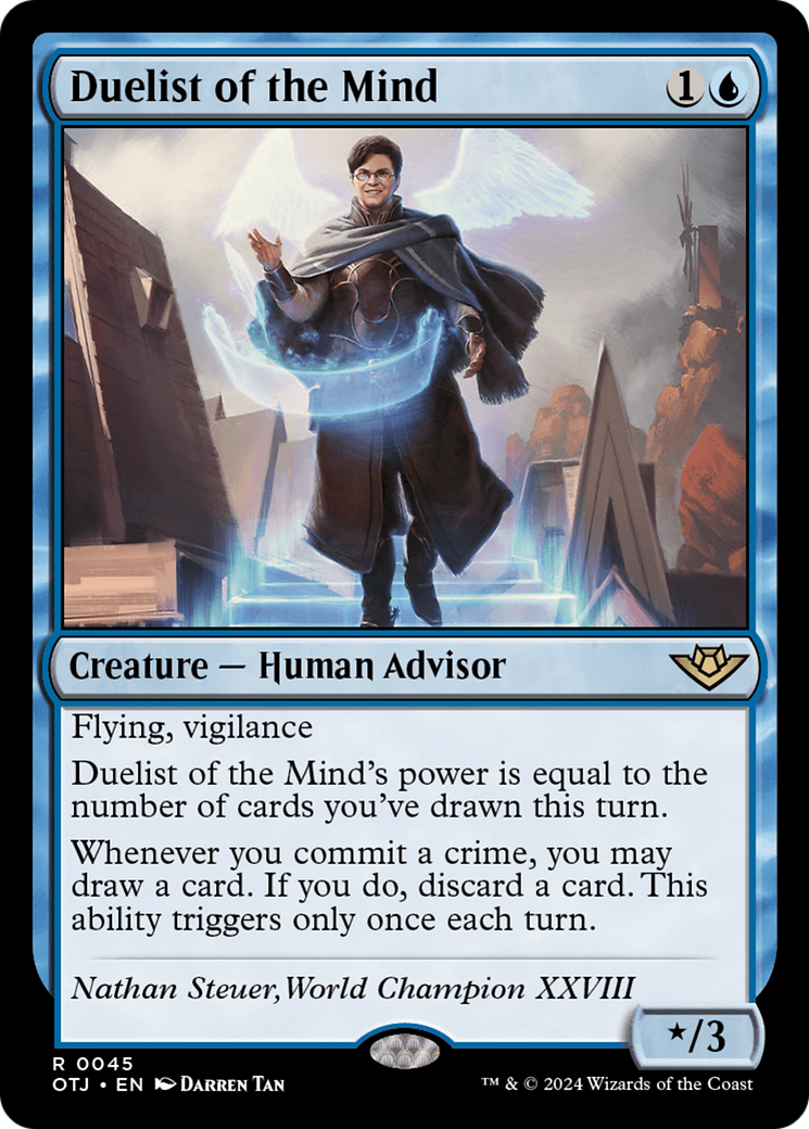 Duelist of the Mind (OTJ-045) - Outlaws of Thunder Junction - Poke-Collect