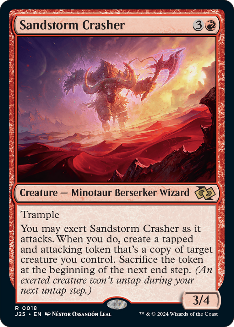 Sandstorm Crasher (J25-018) - Foundations Jumpstart - Poke-Collect
