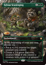 Sylvan Scavenging (FDN-342) - Foundations (Borderless) - Poke-Collect