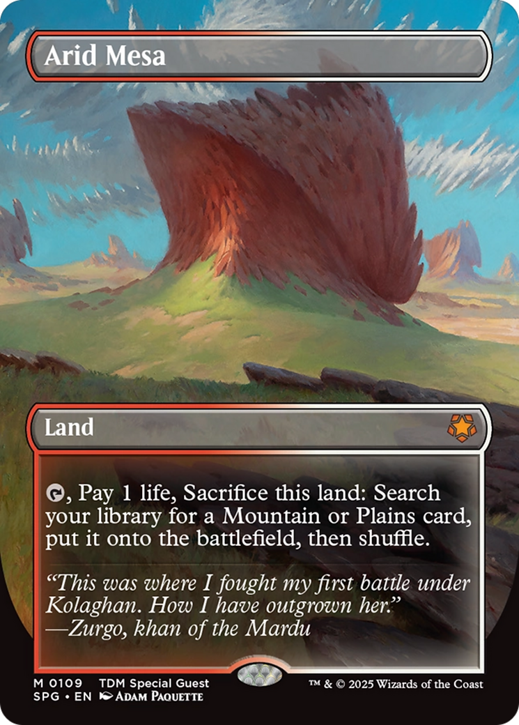 Arid Mesa (SPG-109) - Special Guests (Borderless) - Poke-Collect