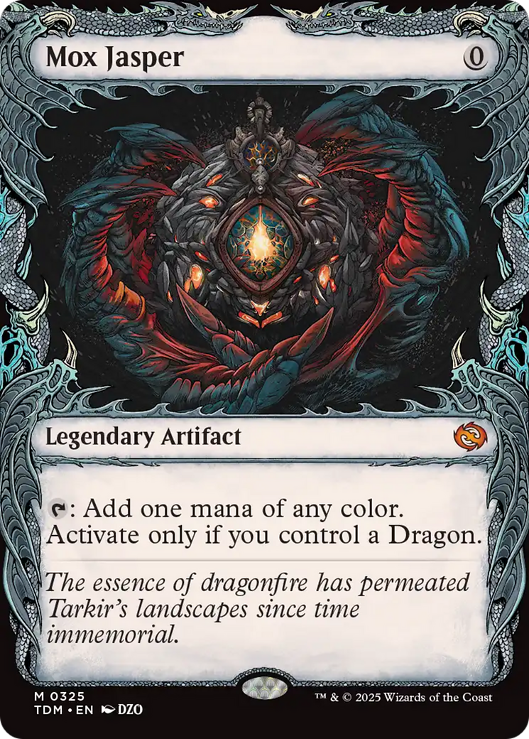 Mox Jasper (TDM-325) - Tarkir: Dragonstorm: (Showcase) Foil - Poke-Collect