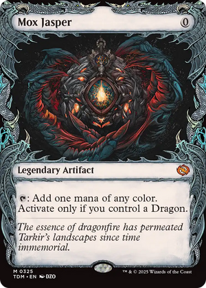 Mox Jasper (TDM-325) - Tarkir: Dragonstorm: (Showcase) Foil - Poke-Collect