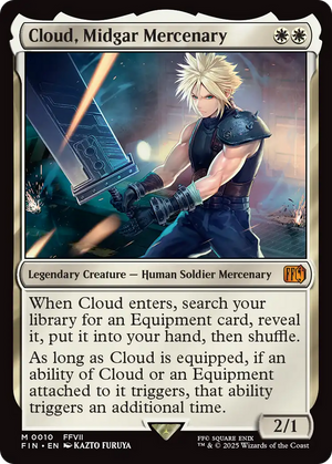 Cloud, Midgar Mercenary (FIN-010) - FINAL FANTASY Foil - Poke-Collect