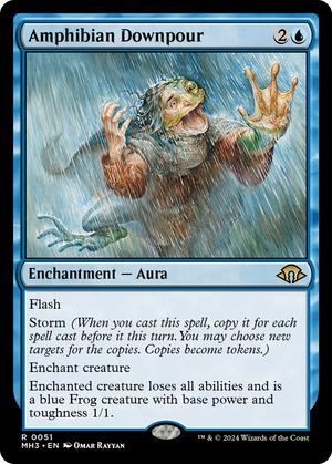 Amphibian Downpour (MH3-051) - Modern Horizons 3 - Poke-Collect