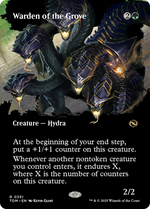 Warden of the Grove (TDM-351) - Tarkir: Dragonstorm: (Showcase) (Borderless) - Poke-Collect