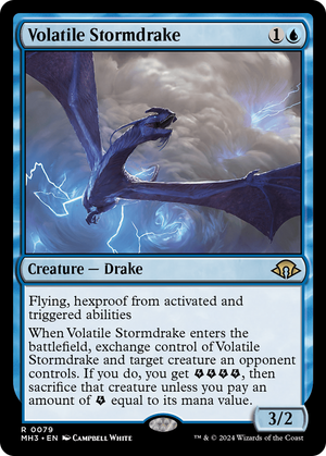 Volatile Stormdrake (MH3-079) - Modern Horizons 3 - Poke-Collect