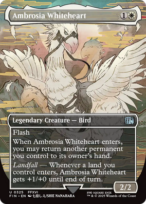 Ambrosia Whiteheart (Borderless) (FIN-325) - FINAL FANTASY (Borderless) - Poke-Collect