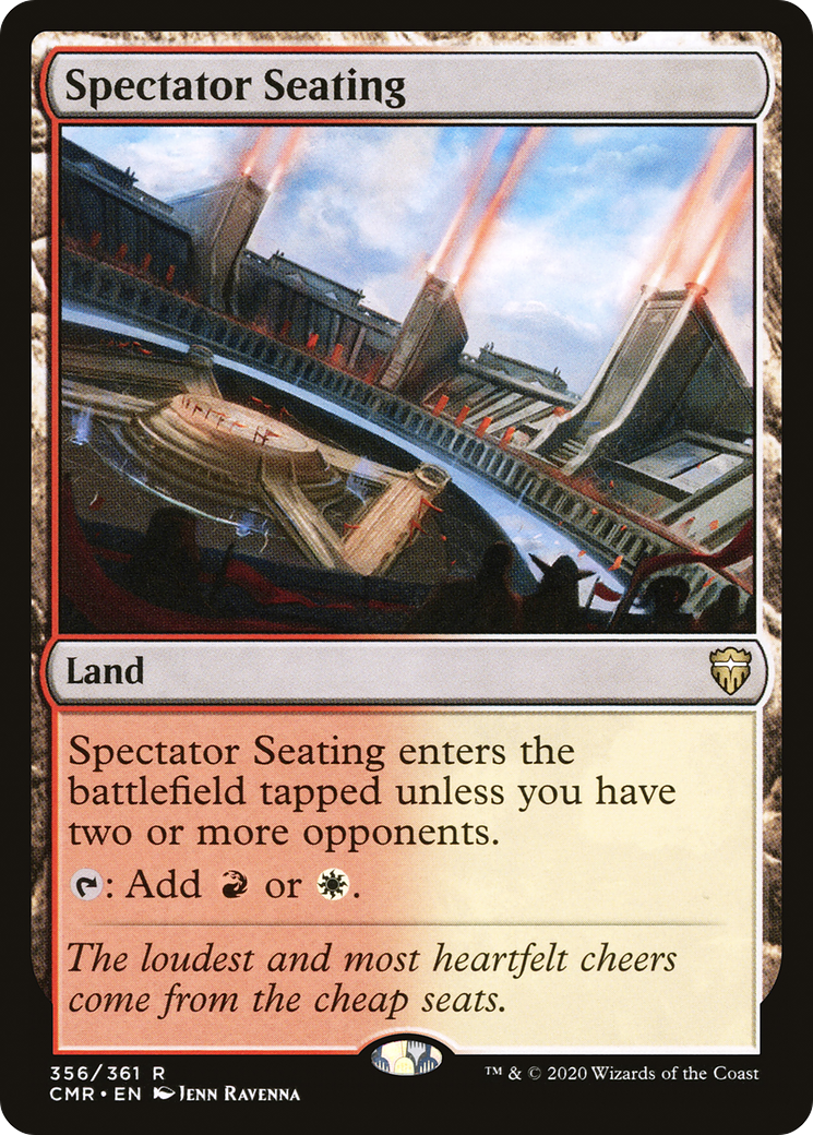 Spectator Seating (CMR-356) - Commander Legends Foil - Poke-Collect