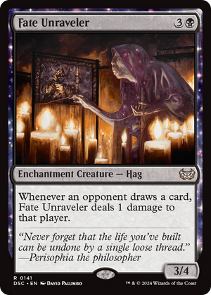 Fate Unraveler (DSC-141) - Duskmourn: House of Horror Commander - Poke-Collect