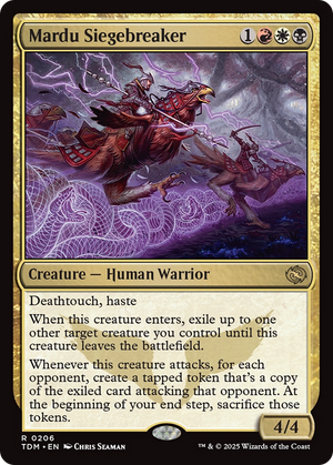 Mardu Siegebreaker (TDM-206) - Tarkir: Dragonstorm Foil - Poke-Collect