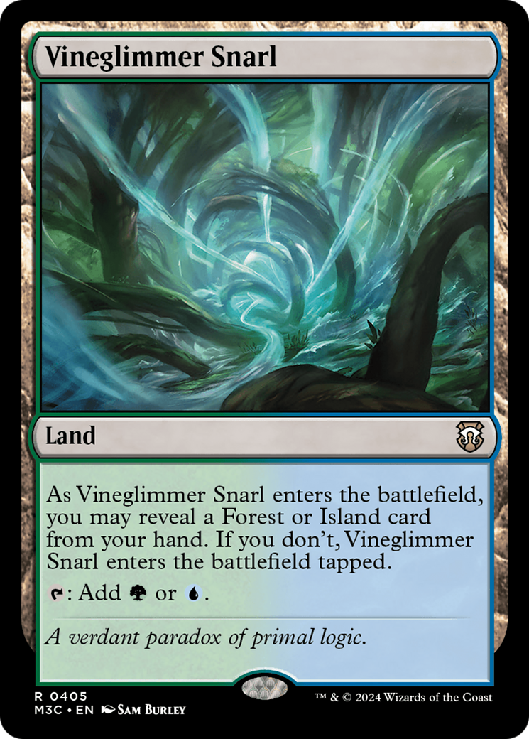 Vineglimmer Snarl (M3C-405) - Modern Horizons 3 Commander - Poke-Collect