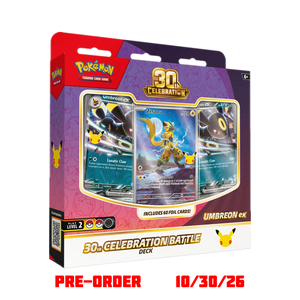 Pokémon 30th Celebration Battle Deck - Umbreon ex