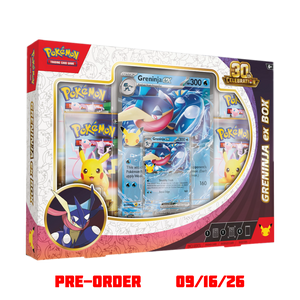Pokémon 30th Celebration Greninja ex Box
