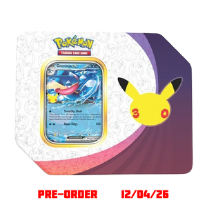 Pokémon 30th Celebration ex Tin - Greninja
