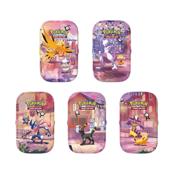 Pokémon 30th Celebration Mini Tin Night Collection (Set of 5)