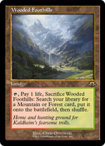 Wooded Foothills (Retro Frame) (MH3-441) - Modern Horizons 3 Foil - Poke-Collect